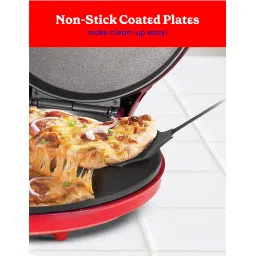Betty Crocker BC-2958CR Nonstick Coating Pizza Maker (Red) image 2