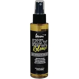 Beuni Max Release Hair Patch/Wig Glue/Adhesive Remover Spray | Adhesive Remover For Hair Patch & Wigs | Fast-Acting | Citrus Flavour | Skin Friendly With No Side Effect (Pack of 1, 118ml)-picture-47