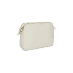 Beverly Hills Polo Club Beige Textured Medium Cross Body Bag image 3