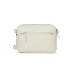 Beverly Hills Polo Club Beige Textured Medium Cross Body Bag image 4