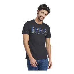 Beverly Hills Polo Club Black Cotton Regular Fit Embroidered T-Shirt-picture-33