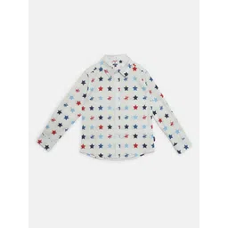 Beverly Hills Polo Club Boys Star Printed Casual Shirt-picture-22