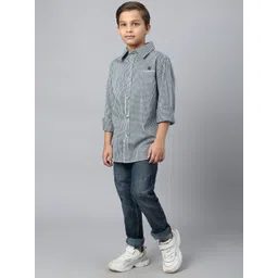 Beverly Hills Polo Club Boys Striped Casual Shirt image 3