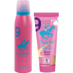 beverly hills polo club Gift Set No.9 (Women's) Body Mist 150ml + Shower Cream 150ml-picture-15