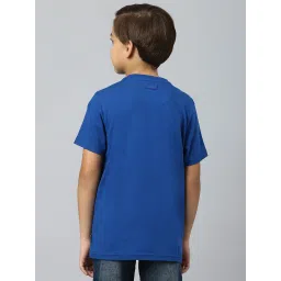 Beverly Hills Polo Club Kids Blue Printed T-Shirt image 2