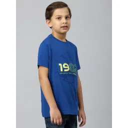 Beverly Hills Polo Club Kids Blue Printed T-Shirt image 4