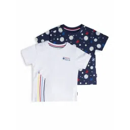 Beverly Hills Polo Club Kids Multicolor Printed T-Shirts (Pack Of 2)-picture-16