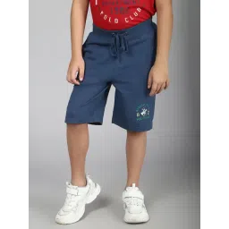 Beverly Hills Polo Club Kids Navy Blue Printed Shorts-picture-23