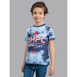 Beverly Hills Polo Club Kids Navy Printed T-Shirt-picture-21