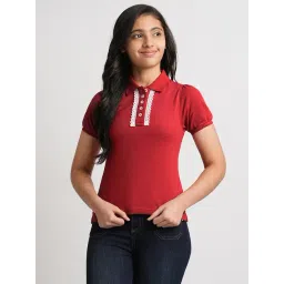Beverly Hills Polo Club Kids Red Solid Polo T-Shirt-picture-22