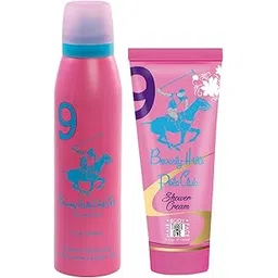 Beverly Hills Polo Club Gift Set No.9 (Women's) Body Mist 150ml + Shower Cream 150ml-picture-22