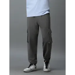 Bewakoof Air 1.0 Men's Grey Oversized Cargo Joggers-picture-11