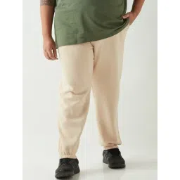 Bewakoof Beige Relaxed Fit Trackpants-picture-27