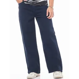Bewakoof Blue Cotton Straight Fit Solid Jeans-picture-23