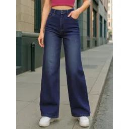 Bewakoof Blue Flare Fit Jeans-picture-42