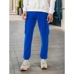 Bewakoof Blue Loose Fit Joggers-picture-21