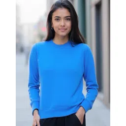 Bewakoof Blue Regular Fit Sweatshirt-picture-27