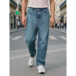 Bewakoof Blue Straight Fit Jeans-picture-31