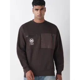Bewakoof Chocolate Tarte Graphic Relaxed Fit Sweatshirt-picture-22
