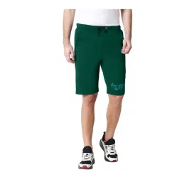 Bewakoof Green Regular Fit Shorts-picture-43