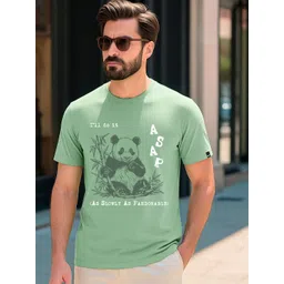 Bewakoof Men Graphic Printed Round Neck Pure Cotton T-shirt-picture-10