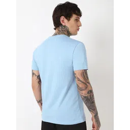 Bewakoof Men Graphic Printed Round Neck Pure Cotton T-shirt image 4