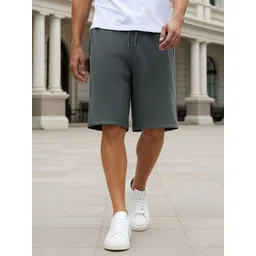 Bewakoof Men Loose Fit Mid-Rise Shorts-picture-14