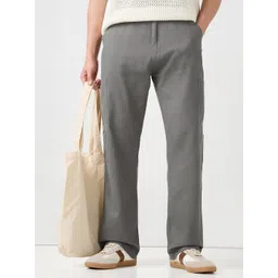 Bewakoof Men Mid-Rise Cargos Trousers-picture-30