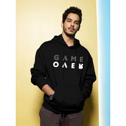 Bewakoof Men Printed Hooded Sweatshirt-picture-25