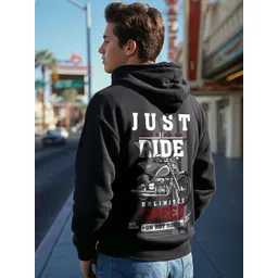 Bewakoof Men Printed Hooded Sweatshirt-picture-10