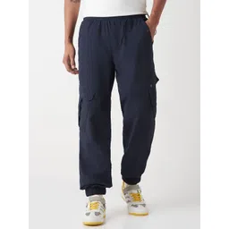 Bewakoof Men Super Loose Fit Cargo Jogger Pants-picture-12