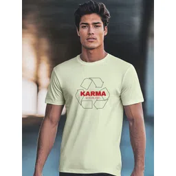 Bewakoof Men Typography Printed Round Neck Cotton T-shirt-picture-30