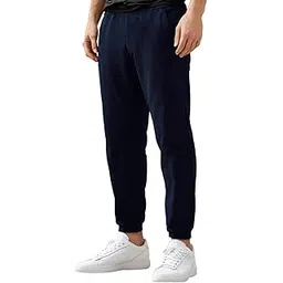 bewakoof Men's Cotton Oversized Fit Joggers|Bewakoof Air 1.0 | Track pants for man | Lower for man | Trouser for men | Baggy trackpants for men | Multipurpose | Mens Lower Activewear | Utility Pockets | Lightweight & Flexible Elastic Waist | Casual Joggers | Loose Fit-picture-33