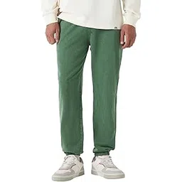bewakoof Men's Cotton Oversized Fit Joggers|Bewakoof Air 1.0 | Track pants for man | Lower for man | Trouser for men | Baggy trackpants for men | Multipurpose | Mens Lower Activewear | Utility Pockets | Lightweight & Flexible Elastic Waist | Casual Joggers | Loose Fit-picture-36