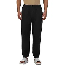 bewakoof Men's Poplin Solid Regular Fit Pyjama-picture-33