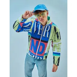 Bewakoof Multicolor Loose Fit Oversized Puffer Jacket-picture-38