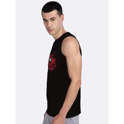 Bewakoof Official Marvel Merchandise Iron Man Of War Printed Vest image 4