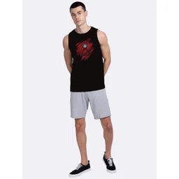 Bewakoof Official Marvel Merchandise Iron Man Of War Printed Vest image 5