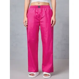 Bewakoof Pink Cotton Pyjamas-picture-33