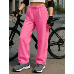 Bewakoof Pink Regular Fit Trackpants-picture-38