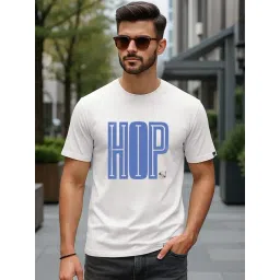 Bewakoof White Cotton Regular Fit T-Shirt-picture-26