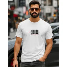 Bewakoof White Cotton Regular Fit T-Shirt-picture-22