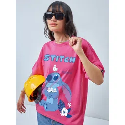 Bewakoof Heavy Duty Graphic Printed Oversized T-shirt-picture-25