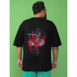 Bewakoof Plus Official Marvel Merchandise Printed Oversized T-shirt-picture-22