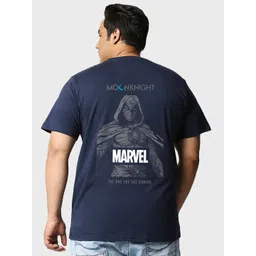 Bewakoof Plus Official Marvel Merchandise Printed Regular Fit Cotton T-shirt-picture-36
