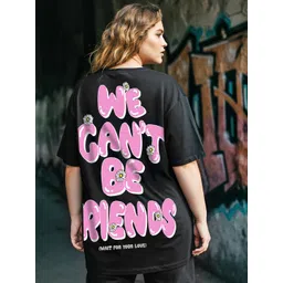 Bewakoof Plus Women Printed Pure Cotton T-shirt-picture-47