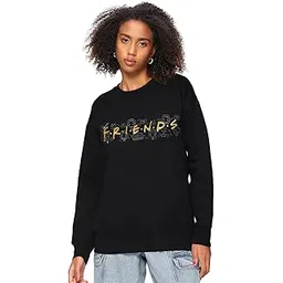 Bewakoof PolyWomen's Cotton Round Neck Sweatshirt-picture-26