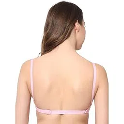 bewild Be-Wild Full Coverage Non Padded Backless Transparent Strap Bra for Women and Girls/Ladies/Black/Cotton/Casual/t-Shirts/Everyday/Regular/Bras-picture-12