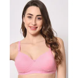 BEWILD Full Coverage Heavily Padded Rapid-Dry Moisture Wicking Cotton Everyday Bra-image-21
