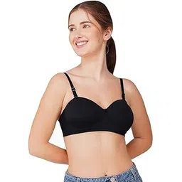 bewild Women Balconette Bra | Lightly Padded Comfort | Soft Breathable Cotton Fabric | Seamless Design | Wirefree Comfort | Supportive Fit | Stylish Underwear-picture-27